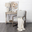 Lamp Base LED With Champagne Shade - Beige