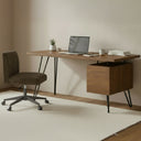 Sally - Office Chair - Cedar Green - Moe's Home Collection - Swivel Chairs - Elite Enclave Home