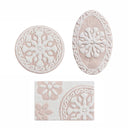 Casablanca - 25" Medallion Tufted Rug - Pink - Madison Park - Rug Sets - Elite Enclave Home