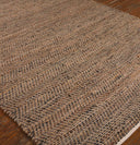 Tobais - Rescued Leather & Fabric Rug - Uttermost - Accent Rugs - Elite Enclave Home