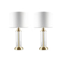 Clarity - Table Lamp (Set of 2) - Gold - 510 Design - Lamp Sets - Elite Enclave Home
