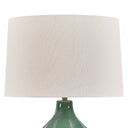 Breya - Glaze Table Lamp - Green