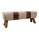 Pommel - Bench - Brown - Moe's Home Collection - Upholstered Benches - Elite Enclave Home