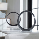 Orbits - Ring Sculptures (Set of 2) - Uttermost - Sculptures & Figurines - Elite Enclave Home
