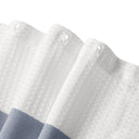 Spa Waffle - 36" x 72'' Shower Curtain With 3M Treatment - Dark Blue - Madison Park - Shower Curtains - Elite Enclave Home