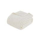 Microfleece - Twin Blanket - Ivory