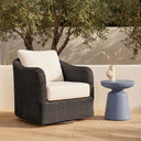 Bodhi - Outdoor Swivel Accent Chair - Charcoal / Gray - Moe's Home Collection - Swivel Chairs - Elite Enclave Home