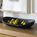 Ember - Weave Indoor - Outdoor Oblong Bowl - Black - Uttermost - Plates & Bowls - Elite Enclave Home