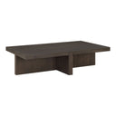 Folke - Rectangular Coffee Table - Dark Brown - Moe's Home Collection - Coffee Tables - Elite Enclave Home