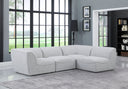 Miramar - 4 Piece Modular Sectional - Meridian Furniture - Stationary Sectionals - Elite Enclave Home
