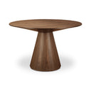 Otago - Round Dining Table - Natural Walnut - Moe's Home Collection - Dining Tables - Elite Enclave Home