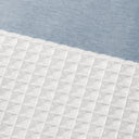 Spa Waffle - 72" x 78" Shower Curtain With 3M Treatment - Blue - Madison Park - Shower Curtains - Elite Enclave Home