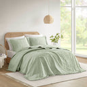 Willow - 3 Piece King Bedspread Set - Sage