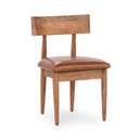 Alvaro - Leather Dining Chair (Set of 2) - Golden Wheat - Classic Home - Chair Sets - Elite Enclave Home