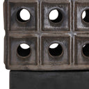 Lattice - Indoor - Outdoor Lantern Candleholder - Brown / Gray - Uttermost - Candles & Holders - Elite Enclave Home