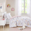 Celia - Starry Sky Metallic Printed Comforter Set - Blush