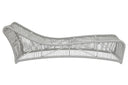 Miami - Cushionless Chaise - Frost