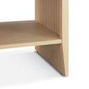 Lennox - Accent Side Table With Drawer Storage & Lower Open Shelf - Natural - 510 Design - End Tables - Elite Enclave Home