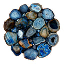 Azul - Agate Accent Table - Blue - Moe's Home Collection - Accent Tables - Elite Enclave Home