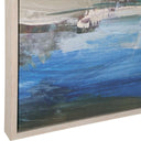 Lush Valley - Framed Canvas - Light Blue - Uttermost - Canvas Art- Elite Enclave Home