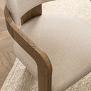 Labelle - Dining Armchair - Beige / Dark Brown - Classic Home - Arm Chairs - Elite Enclave Home