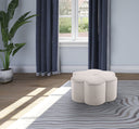 Daisy - Ottoman - Meridian Furniture - Upholstered Ottomans - Elite Enclave Home