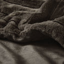 Arctic - Ultra Down Alternative Throw - Chocolate - Madison Park - Throws - Elite Enclave Home