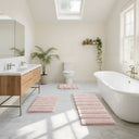 Tufted Pearl Channel - 24" x 58" Rug - Blush - Madison Park - Rug Sets - Elite Enclave Home