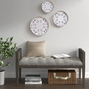 Medallion Trio - Wall Decor (Set of 3) - Natural / White - Madison Park - Wall Decor - Elite Enclave Home