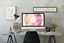 LED Adjustable Desk Lamp - Black Matte And Silver