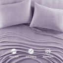 Micro Fleece - Twin Sheet Set - Lavender