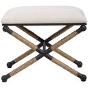 Firth - Small Bench - White