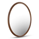 Alcott - Accent Oval Mirror - Dark Brown - Moe's Home Collection - Accent Mirrors - Elite Enclave Home