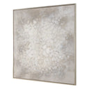 Out Of Focus - Framed Abstract Art - Gold / Gray / White / Woodtone