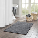 Lasso - 24" Chain Stitch Rug - Charcoal - Madison Park - Rug Sets - Elite Enclave Home