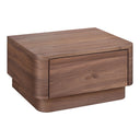 Round Off - Nightstand - Dark Brown - Moe's Home Collection - Accent Nightstands - Elite Enclave Home