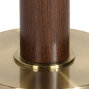 Stacked - Wooden Floor Lamp - Dark Brown - Uttermost - Floor Lamps- Elite Enclave Home