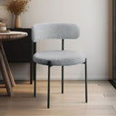 Beacon - Boucle Fabric Dining Chair (Set of 2) - Meridian Furniture - Chair Sets - Elite Enclave Home