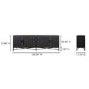 Mako - Large Sideboard - Black - Moe's Home Collection - Sideboards - Elite Enclave Home