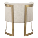 Bellina - Plush Barrel Chair - Gold - Uttermost - Accent Chairs- Elite Enclave Home