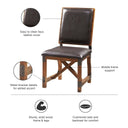 Lancaster - Dining Chair - Chocolate - INK+IVY - Side Chairs - Elite Enclave Home