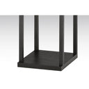 Sleek Column Style Floor Lamp With Storage - Black / White - HomeRoots - Floor Lamps - Elite Enclave Home