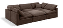 Indulge - Velvet 6 Piece Modular Sectional