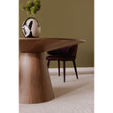 Otago - 54" Round Dining Table - Natural Walnut - Moe's Home Collection - Dining Tables - Elite Enclave Home