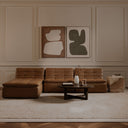Lino - Lounge Modular Sectional - Tan - Moe's Home Collection - Stationary Sectionals - Elite Enclave Home