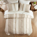 Mesa - 3 Piece King/California King Comforter Set - Tan