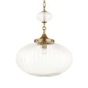 Bellaire - 1 Light Glass Shade Pendant - Gold