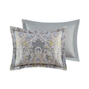 Hallie - King 6 Piece Comforter Set - Gray