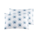 200 Thread Count Printed Cotton - King Sheet Set - Blue Palmetto
