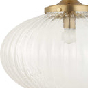 Bellaire - 1 Light Glass Shade Pendant - Gold - Uttermost - Pendant Lighting- Elite Enclave Home